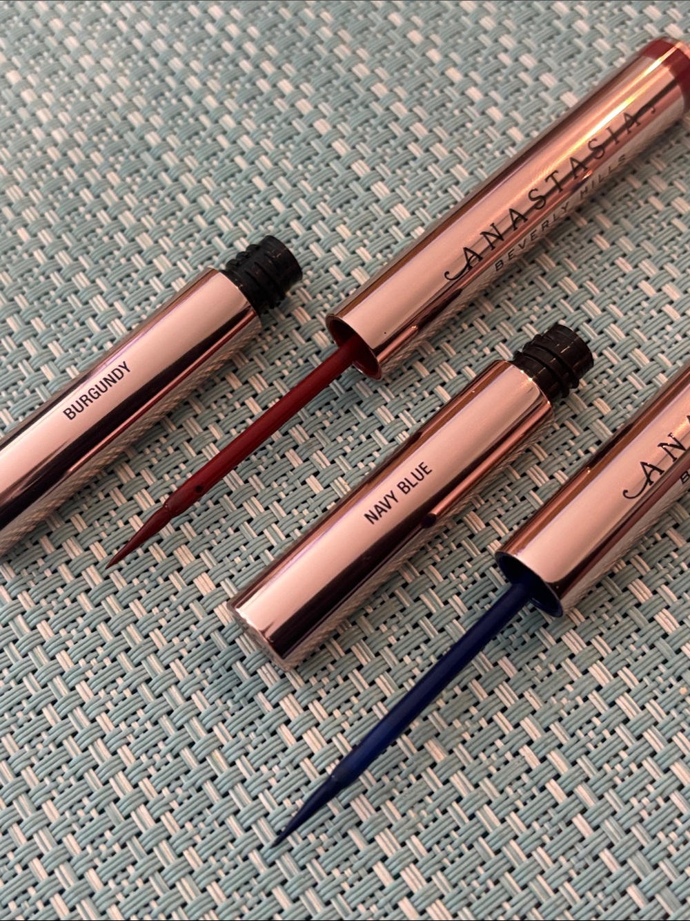 Anastasia Beverly Hills- 2Liquid Eyeliners bundle- in “Burgundy” & “Navy Blue”